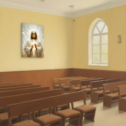 Jesus Canvas Wall Art – 12x18in