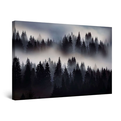Winter Lake Canvas Art