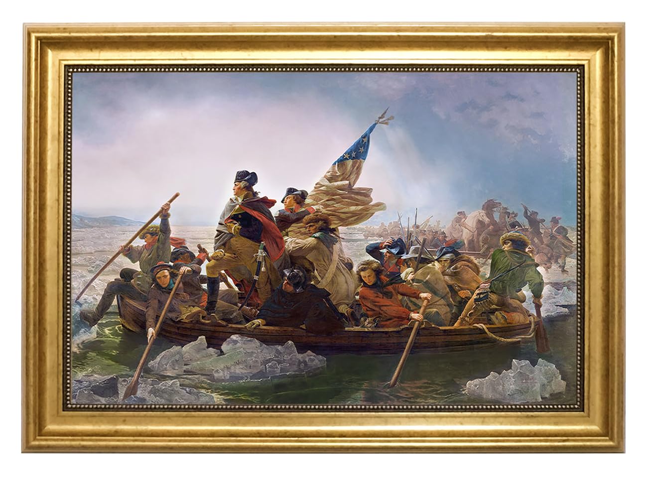 Washington Crossing Canvas Art