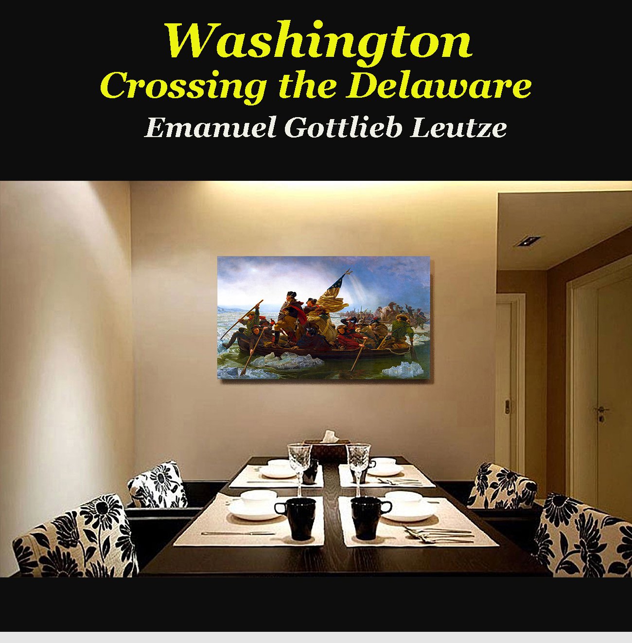 Washington Crossing Canvas Art