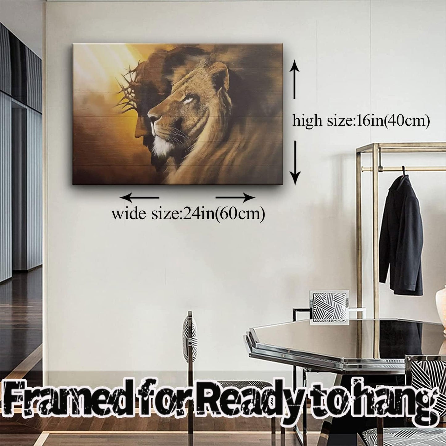 Jesus Walking on Water Wall Art 12x16in