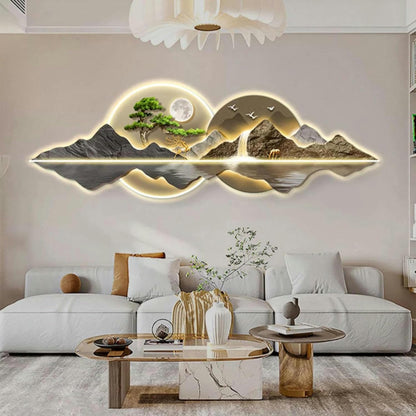 3D LED Wall Art – Chinese Style