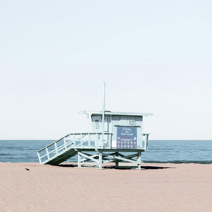 Blue Ocean Beach Wall Art 3PC 24x36in