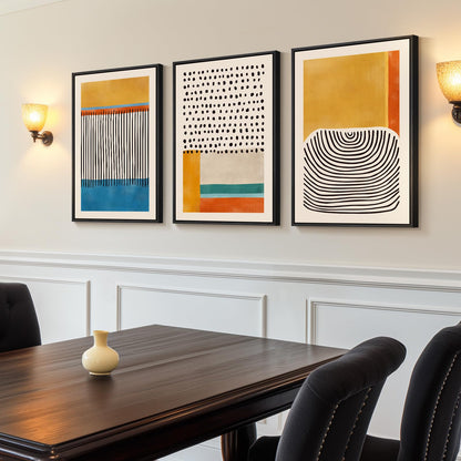 Neutral Abstract Wall Art 2PC