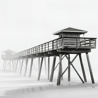 Blue Ocean Beach Wall Art 3PC 24x36in