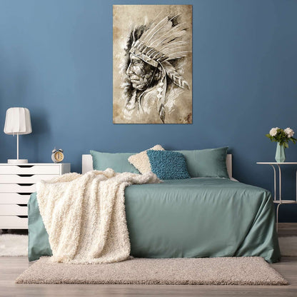 African Tribe Wall Art – 32x48in