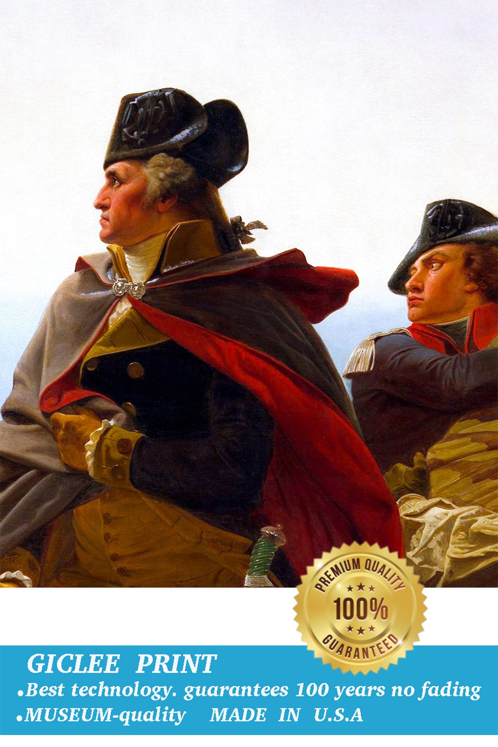 Washington Crossing Canvas Art