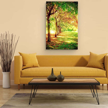 Winter Lake Canvas Art