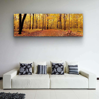 Winter Lake Canvas Art