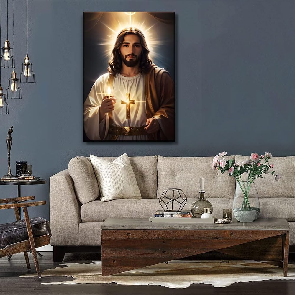 Jesus Walking on Water Wall Art 12x16in