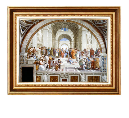 The School of Athens Canvas Art 28x35in