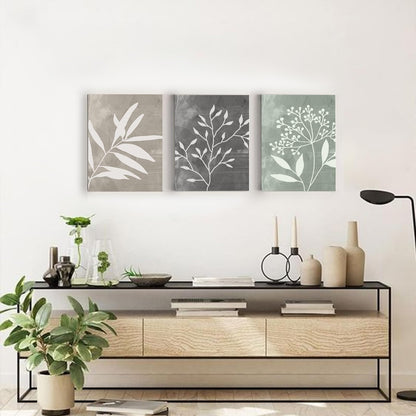 Sage Green Wall Art Set of 3 – 12x16in