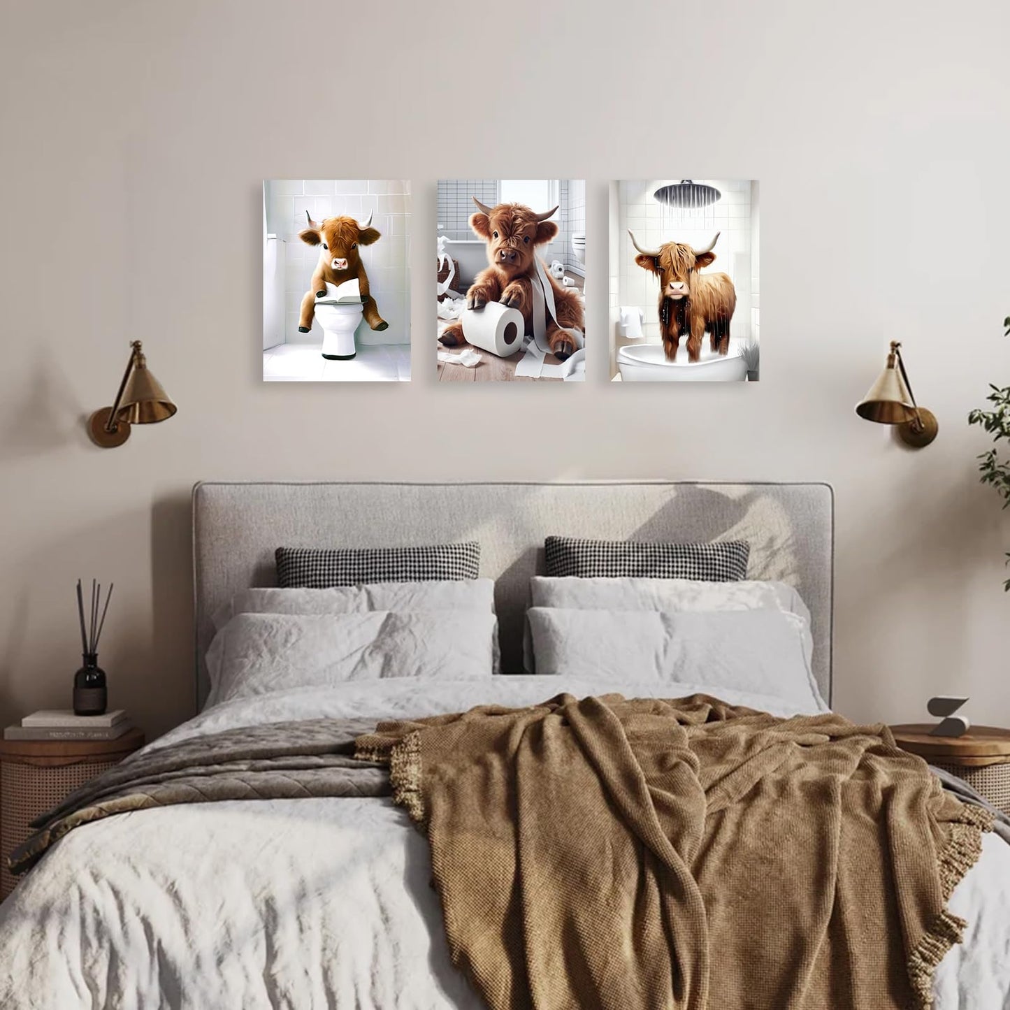 Sage Green Wall Art Set of 3 – 12x16in