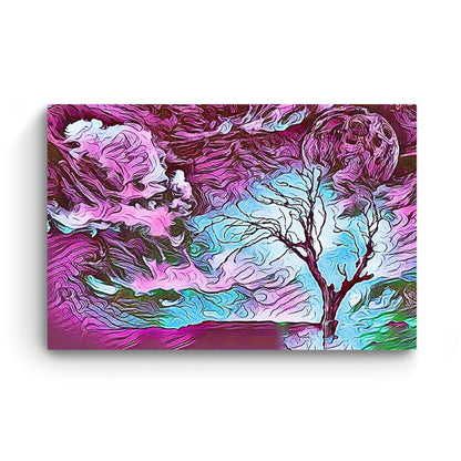 Golden Forest Canvas Wall Art – 32x48in