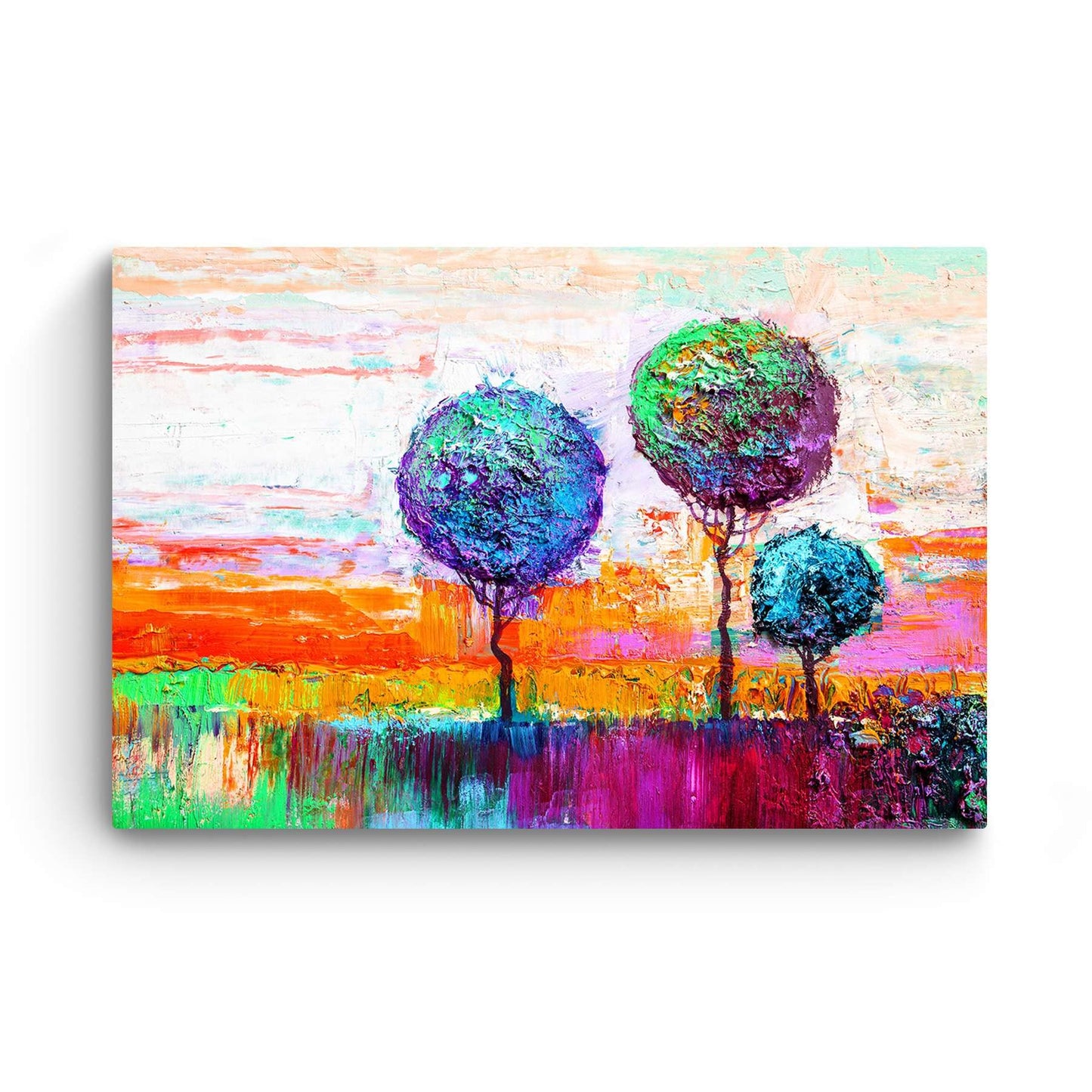 Golden Forest Canvas Wall Art – 32x48in