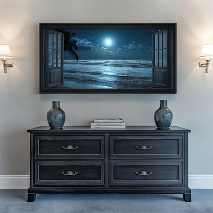 Blue Ocean Beach Wall Art 3PC 24x36in