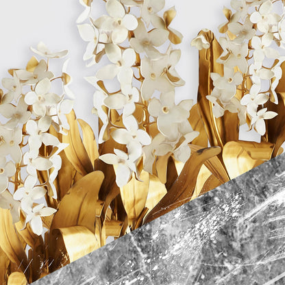 Black & Gold Abstract Art 3PC