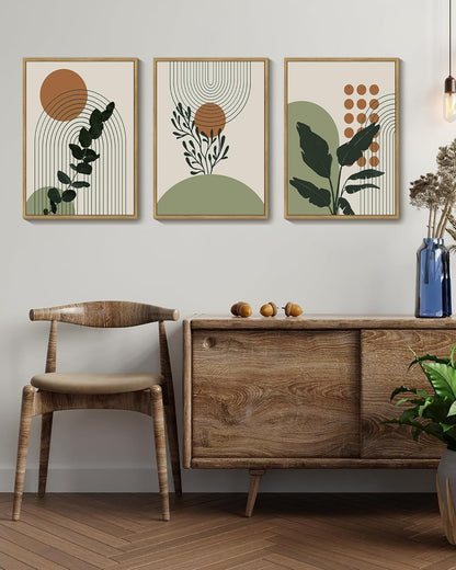 Boho Plant Wall Art – 11x14in