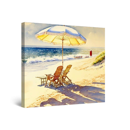 Ship & Moon Canvas Wall Art – 32x48in