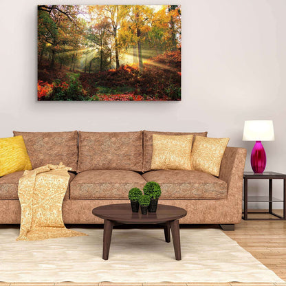 Winter Lake Canvas Art