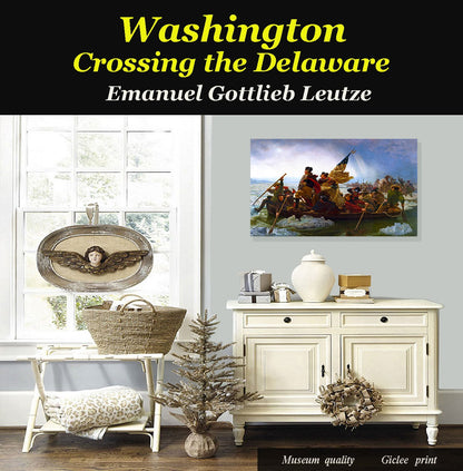 Washington Crossing Canvas Art