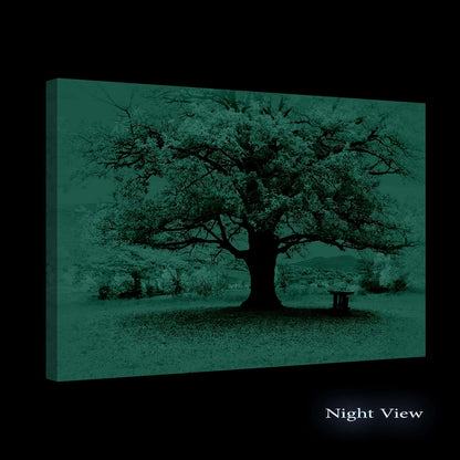 Golden Forest Canvas Wall Art – 32x48in