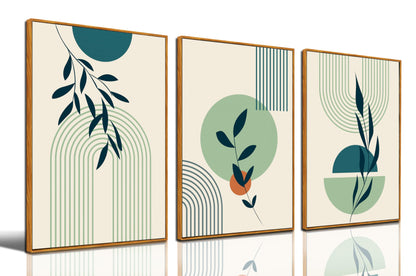 Boho Minimalist Wall Art 3PC 24x36in