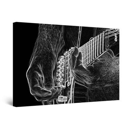Orange Jazz Canvas Wall Art – 32x48in