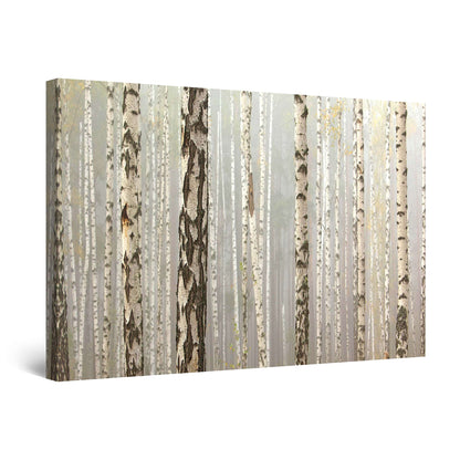 Golden Forest Canvas Wall Art – 32x48in
