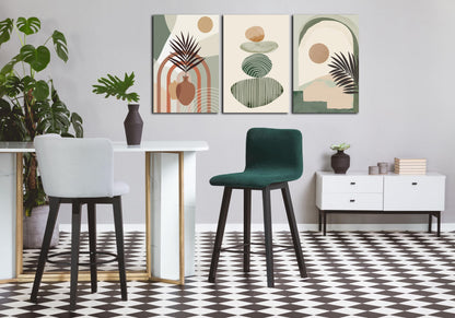 Boho Minimalist Wall Art 3PC 24x36in