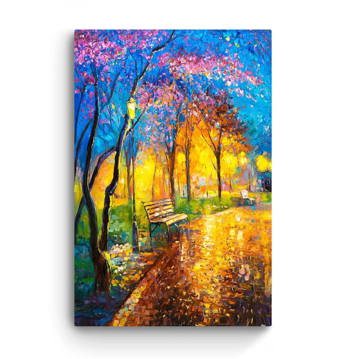 Golden Forest Canvas Wall Art – 32x48in