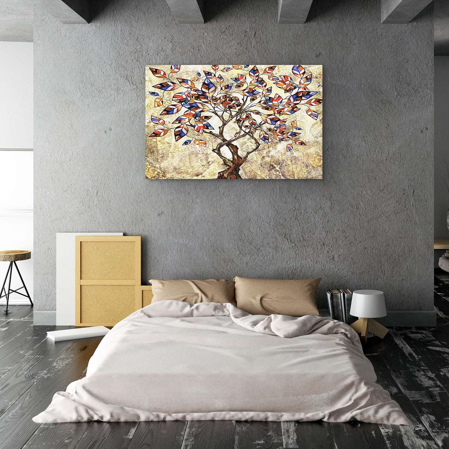 Golden Forest Canvas Wall Art – 32x48in