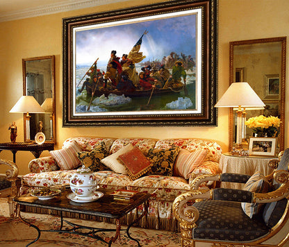 Washington Crossing Canvas Art
