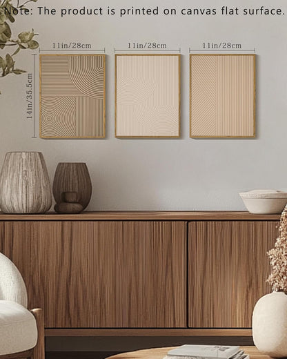 Minimalist Abstract Boho Wall Art – 11x14in