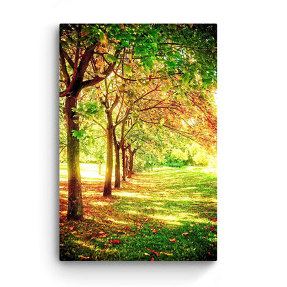 Winter Lake Canvas Art
