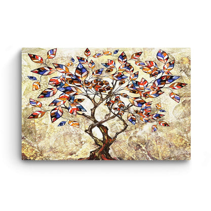 Golden Forest Canvas Wall Art – 32x48in