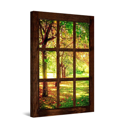 Winter Lake Canvas Art