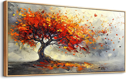 Abstract Tree Landscape Wall Art
