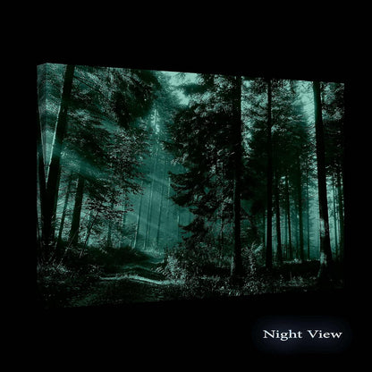 Forest Road Canvas Wall Art – 32x48in