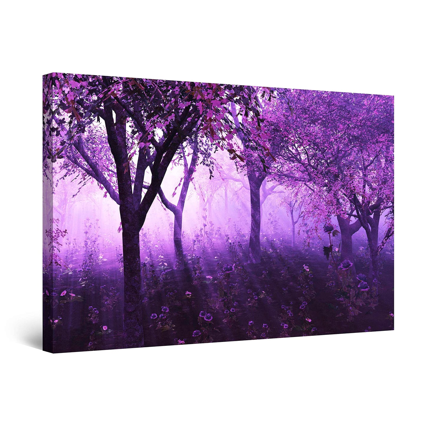 Golden Forest Canvas Wall Art – 32x48in
