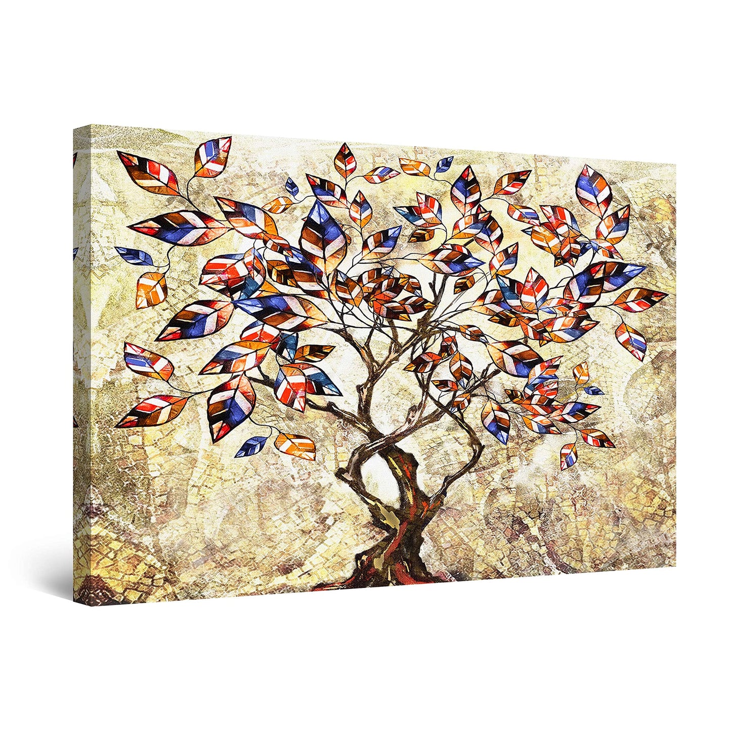 Golden Forest Canvas Wall Art – 32x48in