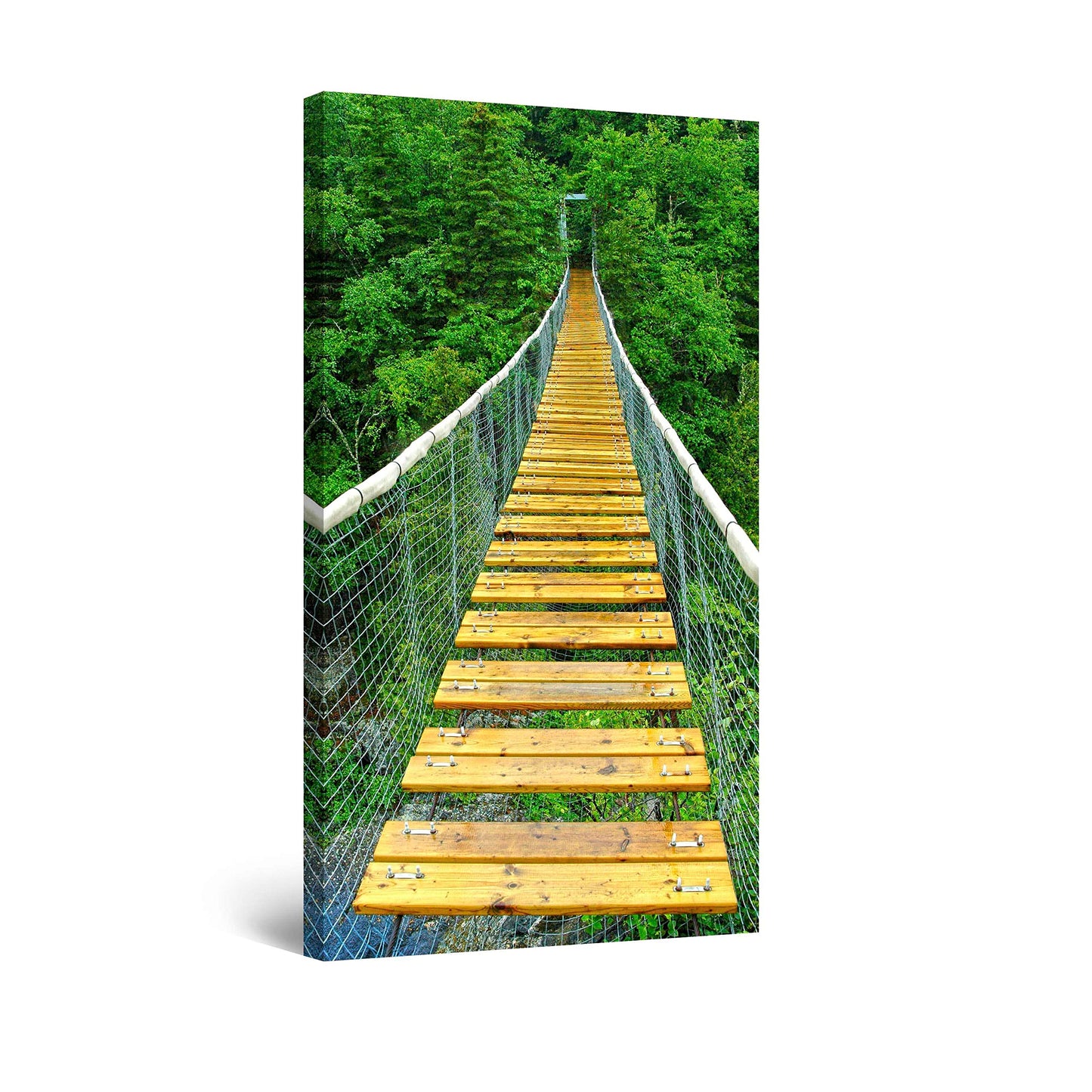 Winter Lake Canvas Art