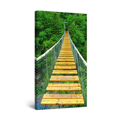 Winter Lake Canvas Art