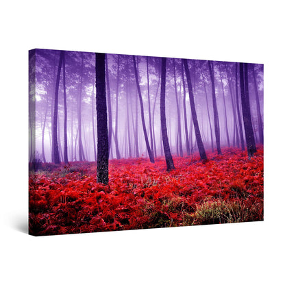 Winter Lake Canvas Art