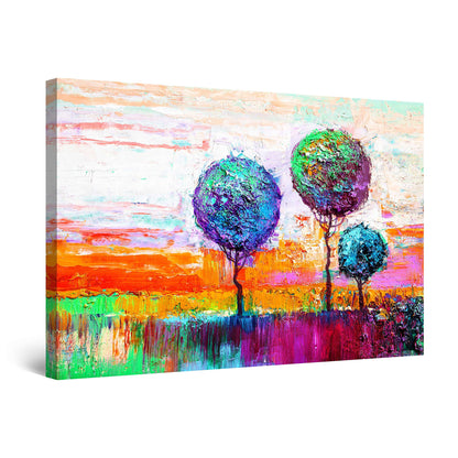 Golden Forest Canvas Wall Art – 32x48in
