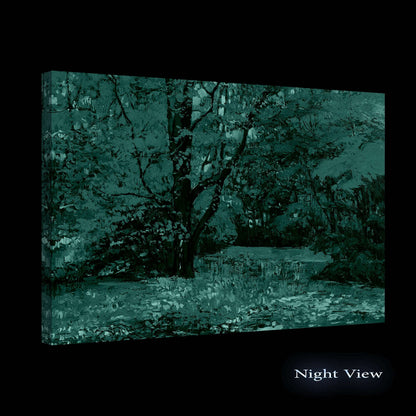 Winter Lake Canvas Art